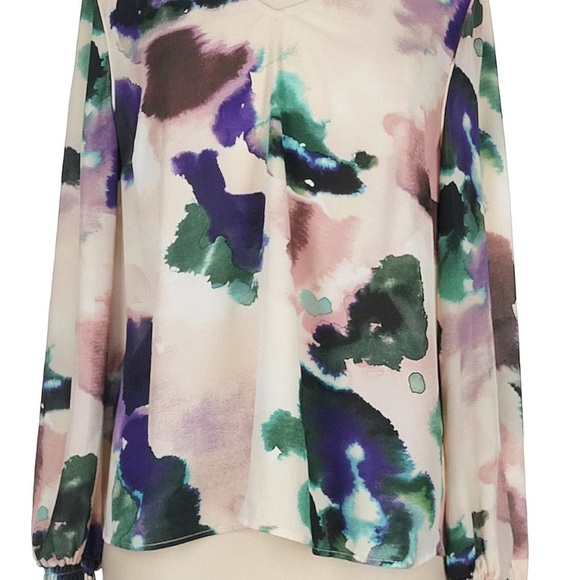 CAbi Multicolor Abstract Blouse - Picture 3 of 12